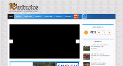 Desktop Screenshot of 10minutos.com.uy